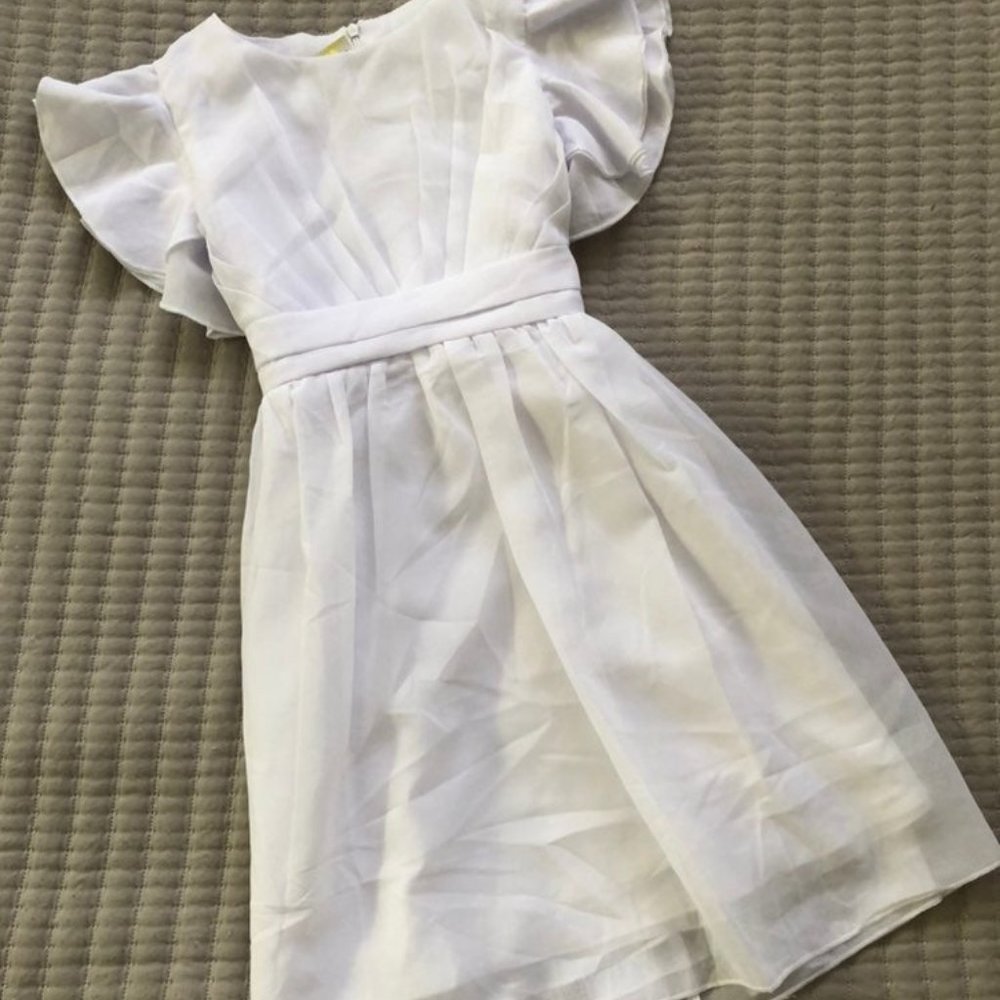 White Girls Dress Size 10/12